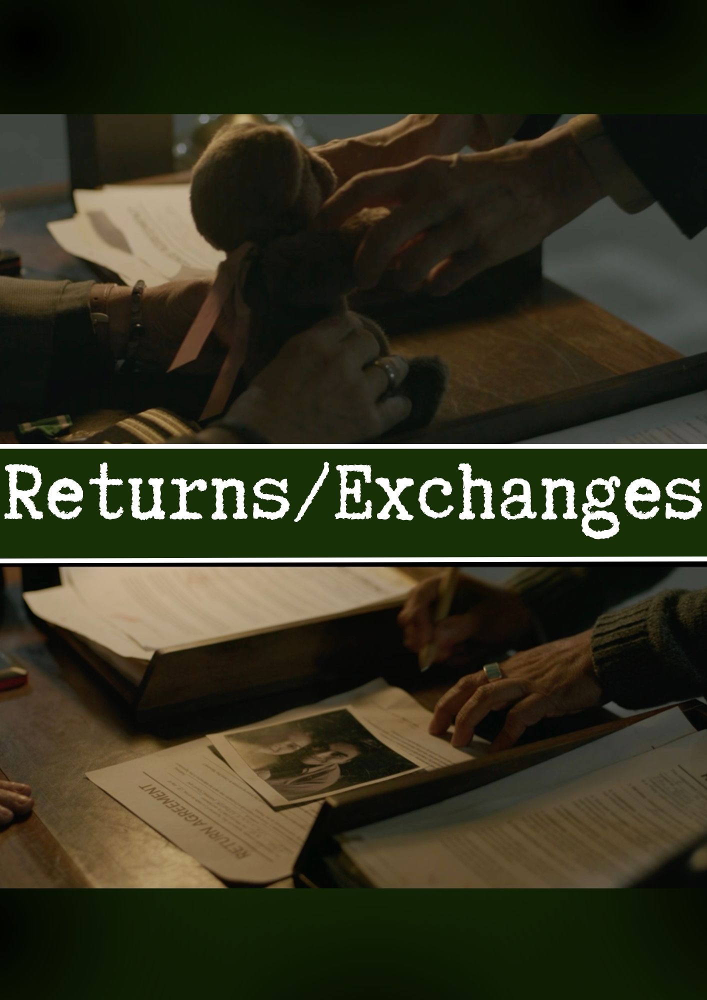 Returns/Exchanges poster